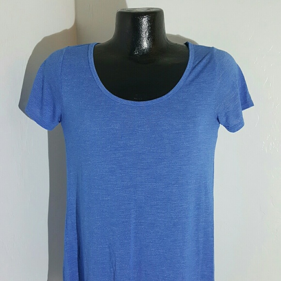 Lularoe women top tunic t-shirt blue size XS - Picture 2 of 4